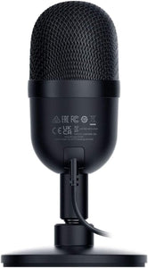 Seiren Mini USB Streaming Microphone: Precise Supercardioid Pickup Pattern - Professional Recording Quality - Ultra-Compact Build - Heavy-Duty Tilting Stand - Shock Resistant - Classic Black