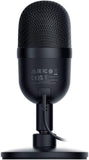 Seiren Mini USB Streaming Microphone: Precise Supercardioid Pickup Pattern - Professional Recording Quality - Ultra-Compact Build - Heavy-Duty Tilting Stand - Shock Resistant - Classic Black