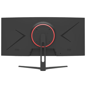 30" 200Hz Ultrawide Curved Gaming Monitor, WFHD(2560 * 1080P) VA Screen,21:9,1500R,99% Srgb, PC Monitors Support Freesync, Support Wall Mount- Black