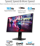 VG278QR 27” Gaming Monitor 165Hz Full HD (1920 X 1080) 0.5Ms G-SYNC Eye Care Displayport HDMI DVI